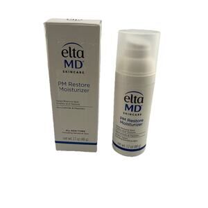 Elta MD PM Restore Therapy Facial Moisturizer 1.7oz/48g NEW IN BOX Exp. 01/2028